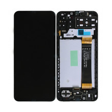 Samsung A13 A135 Display Unit Black - Original Service Pack- No Warranty
